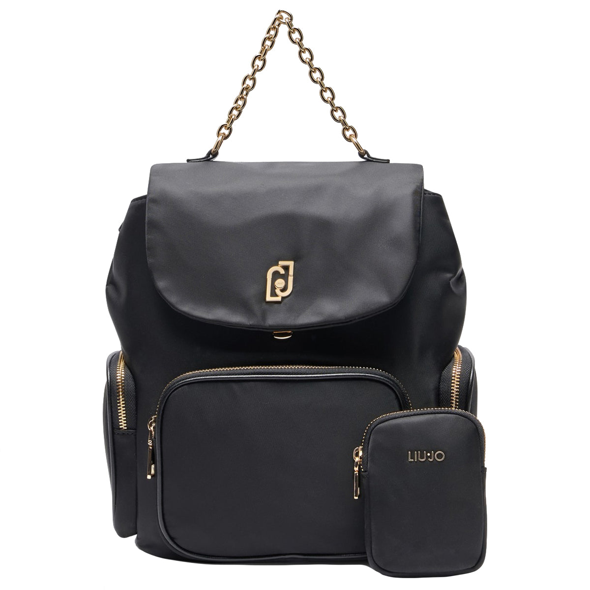 Liu Jo - Zaino in nylon Black AA5174T4559 BLACK | Italystation.com Shop Now at italystation.com