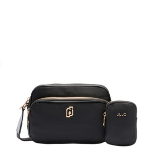 Liu Jo - Camera case in nylon Black AA5176T4559 BLACK | Italystation.com Shop Now at italystation.com