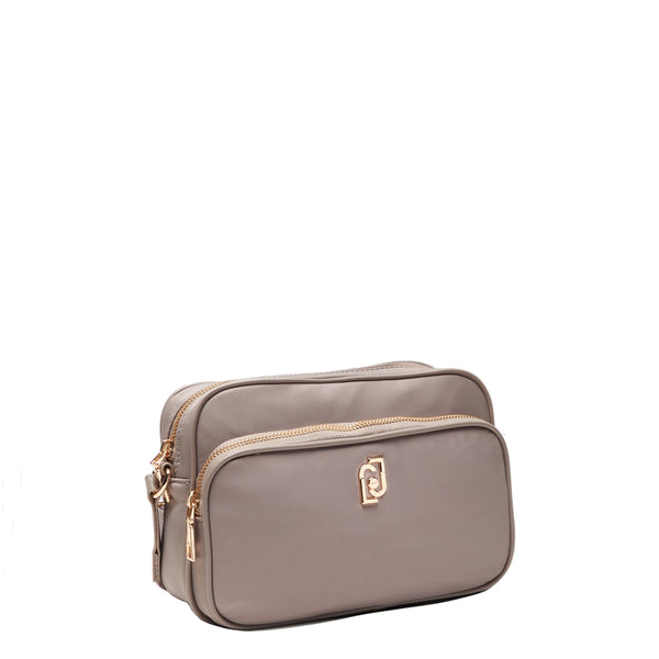 Liu Jo - Camera case in nylon Mushroom AA5176T4559 MUSHROOM | Italystation.com Shop Now at italystation.com