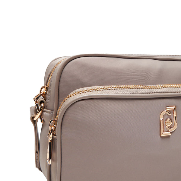 Liu Jo - Camera case in nylon Mushroom AA5176T4559 MUSHROOM | Italystation.com Shop Now at italystation.com