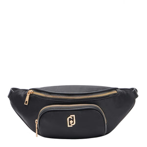 Liu Jo - Marsupio in Nylon con Logo Black AA5178T4559 BLACK | Italystation.com Shop Now at italystation.com