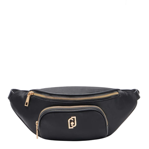 Liu Jo - Marsupio in Nylon con Logo Black AA5178T4559 BLACK | Italystation.com Shop Now at italystation.com