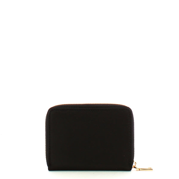Liu Jo - Portafoglio zip around piccolo in nylon Black AA5185 | Italystation.com Shop Now at italystation.com
