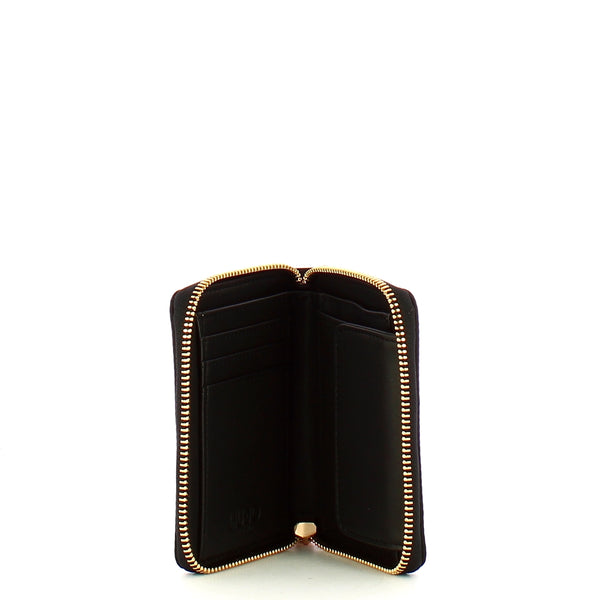 Liu Jo - Portafoglio zip around piccolo in nylon Black AA5185 | Italystation.com Shop Now at italystation.com