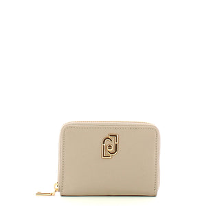Liu Jo - Portafoglio zip around piccolo in nylon Mushroom AA5 | Italystation.com Shop Now at italystation.com