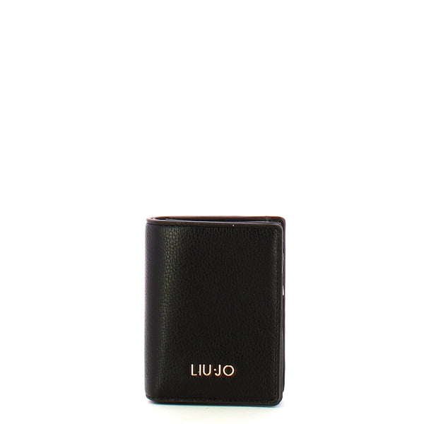 Liu Jo - Portafoglio verticale Black AA5190E0058 BLACK | Italystation.com Shop Now at italystation.com