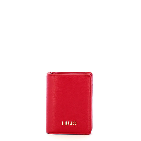 Liu Jo - Portafoglio verticale Rosso Pompeiano AA5190E0058 | Italystation.com Shop Now at italystation.com