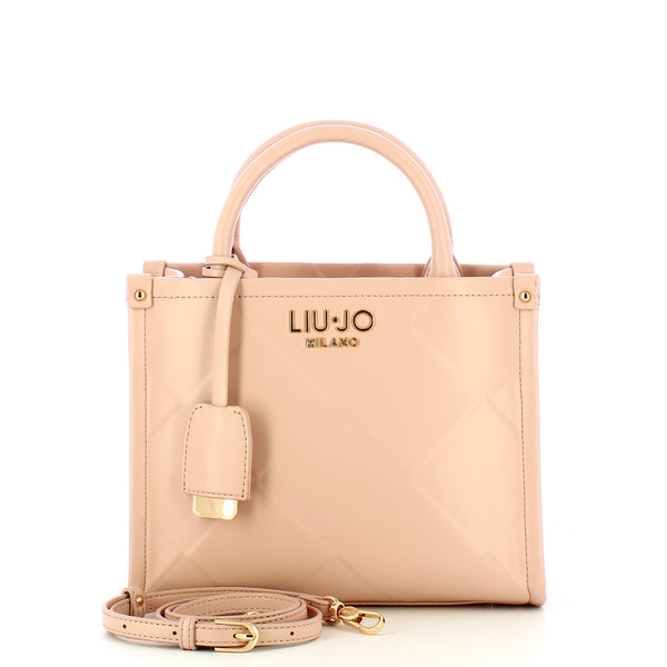 Liu Jo - Small Shopping Bag Cipria - AA5192E0778 - CIPRIA