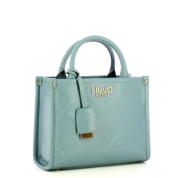 Liu Jo - Small Shopping Bag Blue Denim - AA5192E0778 - BLUE/DENIM