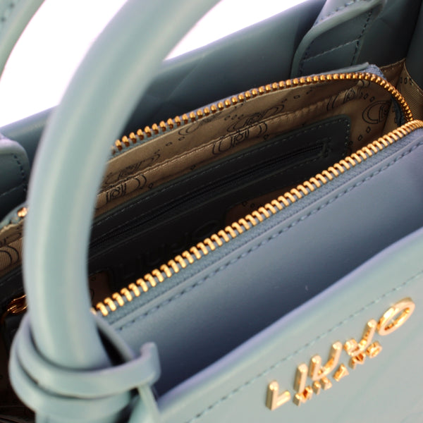Liu Jo - Small Shopping Bag Blue Denim - AA5192E0778 - BLUE/DENIM