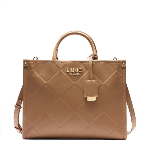 Liu Jo - Shopping bag Cammello - AA5206E0778 - CAMMELLO