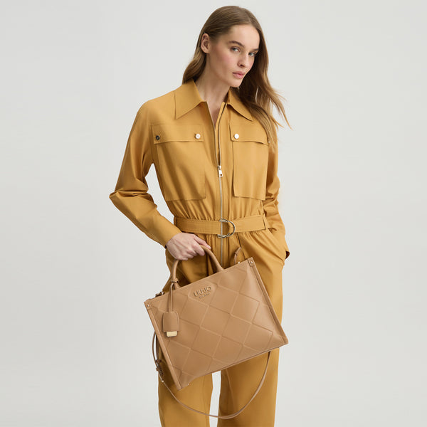 Liu Jo - Shopping bag Cammello - AA5206E0778 - CAMMELLO