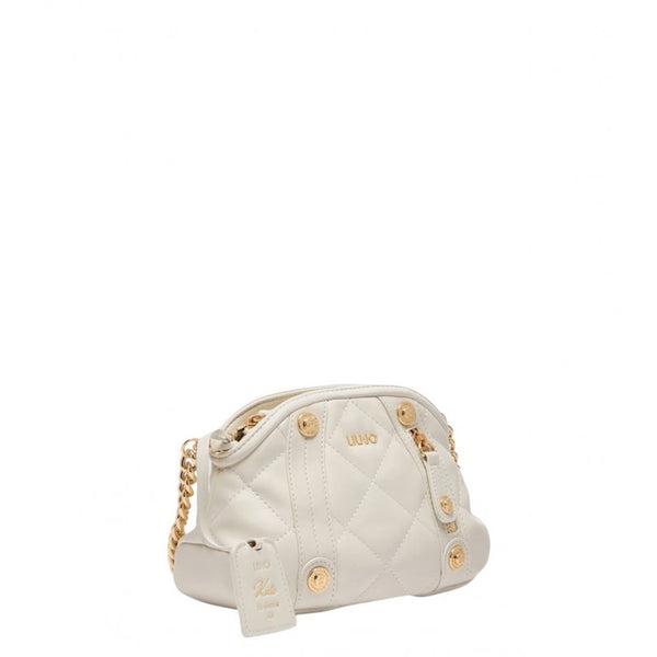Liu Jo - Small matelassé Crossbody Bag Cream - AA5257E0015 - CREAM