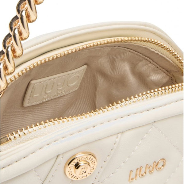 Liu Jo - Small matelassé Crossbody Bag Cream - AA5257E0015 - CREAM