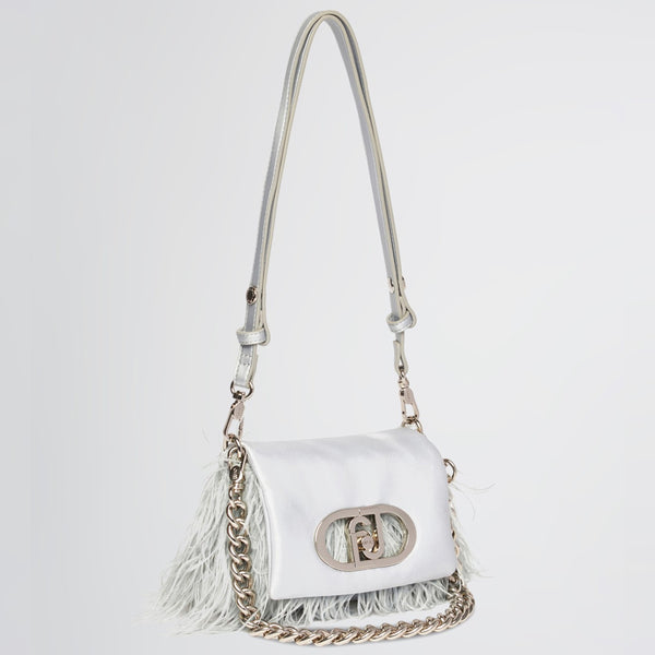 Liu Jo - Sottospalla LaPuffy con piume Cielo AA5269P0347 CI | Italystation.com Shop Now at italystation.com