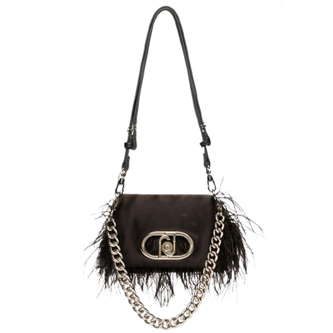 Liu Jo - Sottospalla LaPuffy con piume Black AA5269P0347 BL | Italystation.com Shop Now at italystation.com
