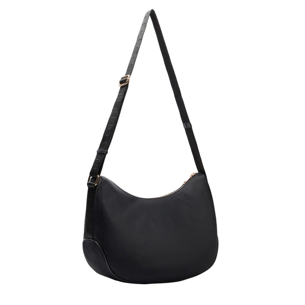 Liu Jo - Mezzaluna in nylon Black AA5322T4559 BLACK | Italystation.com Shop Now at italystation.com