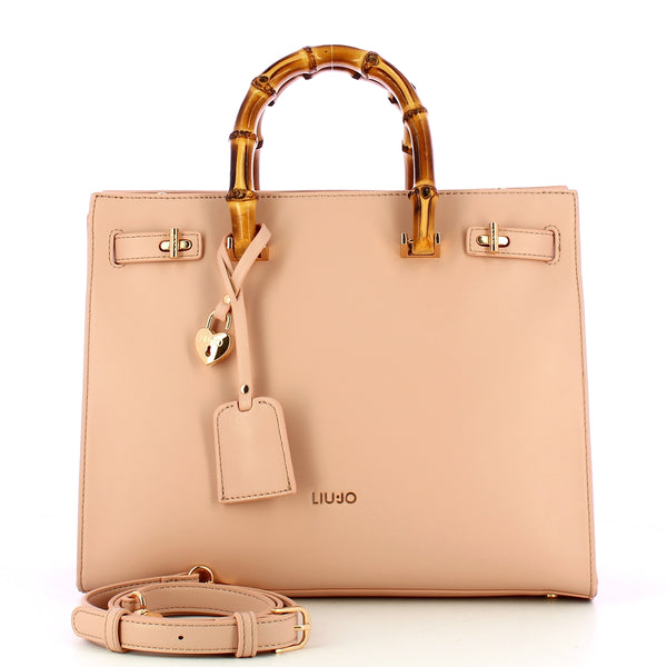 Liu Jo - Shopping bag Cipria - AA5076E0003 - CIPRIA