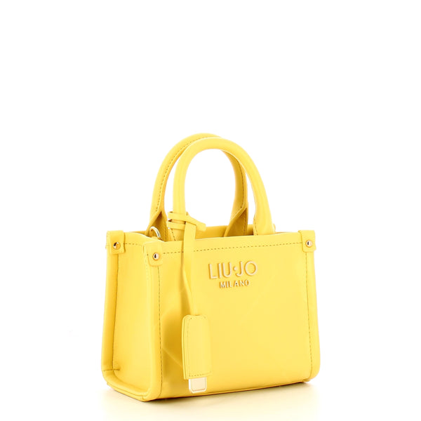 Liu Jo - Mini Shopping bag Cream Gold - AA5102E0778 - CREAM/GOLD