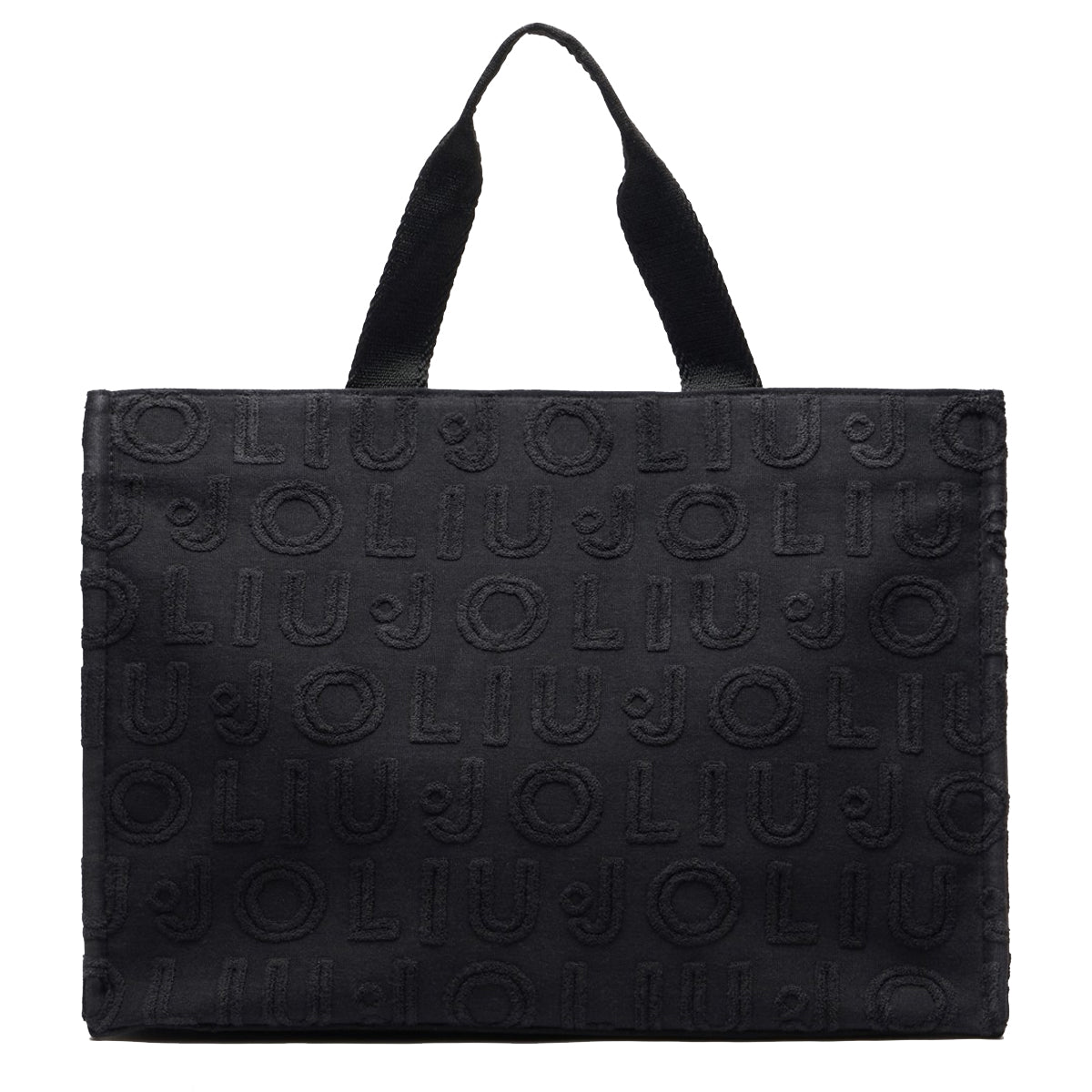 Liu Jo - Tote Bag Jacquard Black 2A5013T0300 BLACK | Italystation.com Shop Now at italystation.com