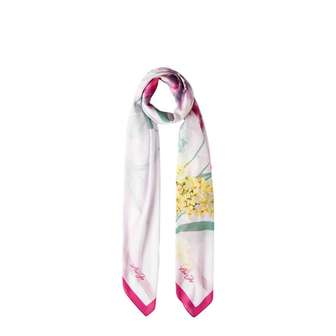 Liu Jo - Floral Foulard Pink Berry - 2A5035T0300 - PINK/BERRY