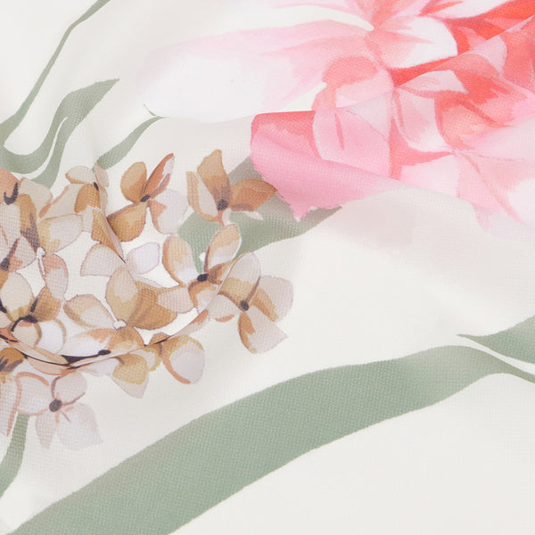 Liu Jo - Foulard floreale Cloudy Coral 2A5035T0300 CLOUDY/C | Italystation.com Shop Now at italystation.com