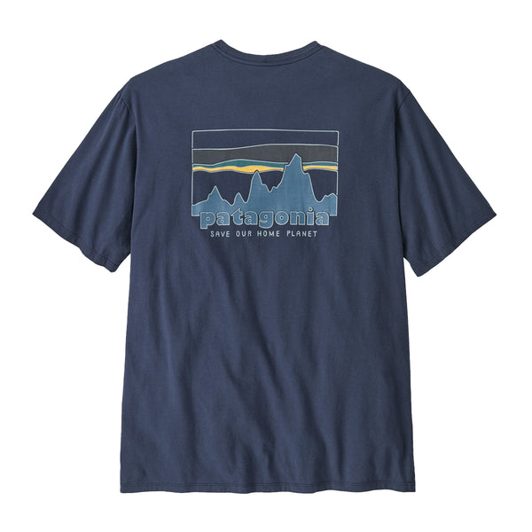 Patagonia - T-Shirt '73 Skyline Organic New Navy - 37534 - NEW/NAVY