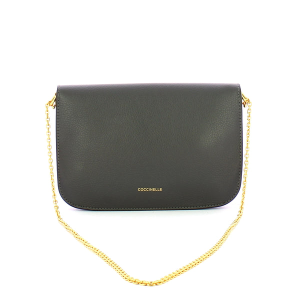 Coccinelle - Borsa a tracolla Beat Soft Ardesia MF6120101 | Italystation.com Shop Now at italystation.com