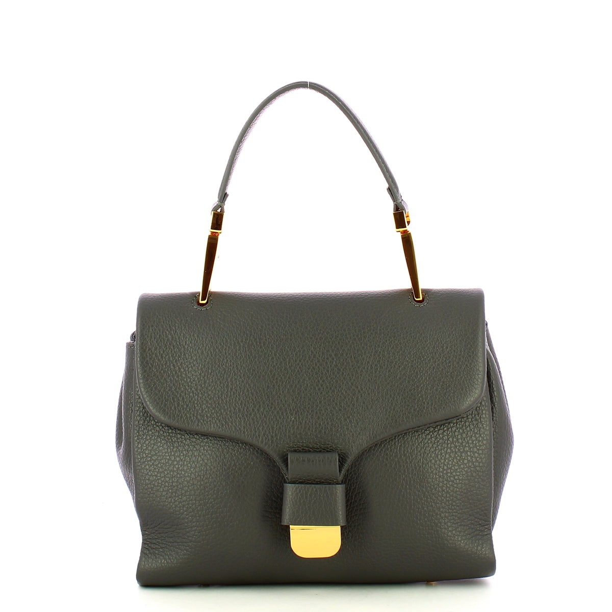 Coccinelle - Borsa a mano NeoFirenze Soft Small Ardesia N | Italystation.com Shop Now at italystation.com