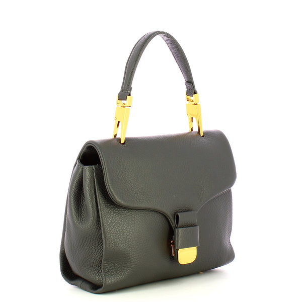 Coccinelle - Borsa a mano NeoFirenze Soft Small Ardesia N | Italystation.com Shop Now at italystation.com