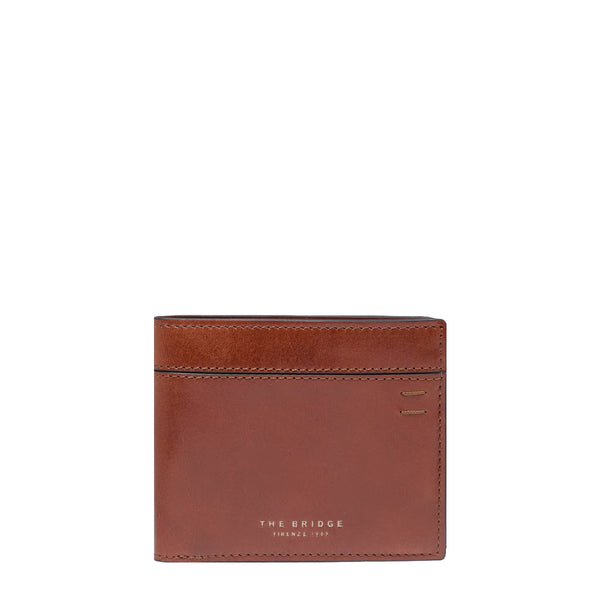 The Bridge - Giulio Marrone Wallet - 01422401 - MARRONE/TB/RUT.SC.OPACO