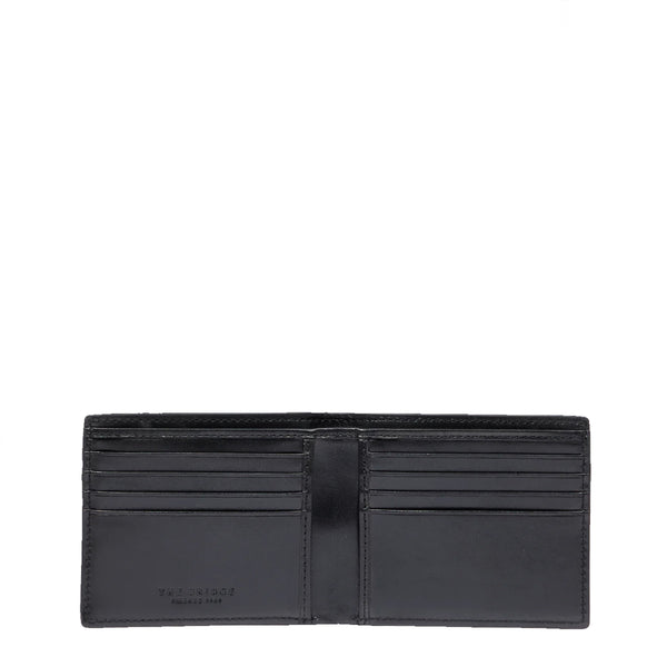 The Bridge - Portafoglio Giulio Nero 01424401 NERO/ABB. | Italystation.com Shop Now at italystation.com