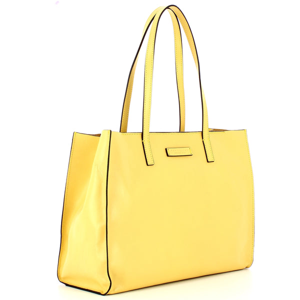 The Bridge - Mirra Banana Tote Bag 04131401 BANANA/ABB/ | Italystation.com Shop Now at italystation.com