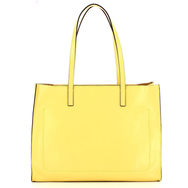 The Bridge - Mirra Banana Tote Bag 04131401 BANANA/ABB/ | Italystation.com Shop Now at italystation.com