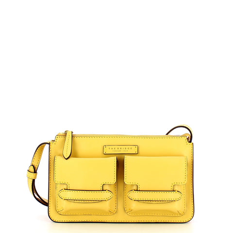 The Bridge - Lucrezia Banana Crossbody Bag 04150501 BAN | Italystation.com Shop Now at italystation.com