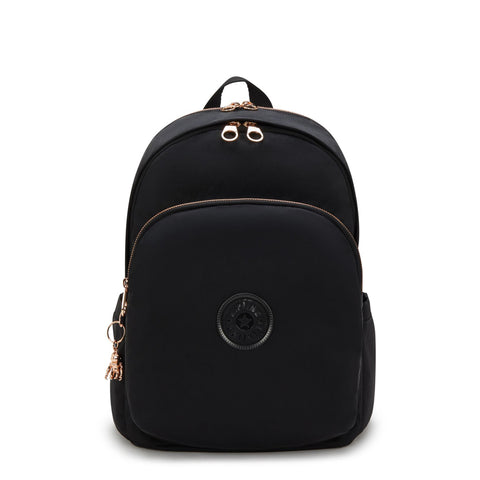 Kipling - Delia M Black Rose Spice Backpack - KPKI4869 - BLACK/ROSE/SPICE