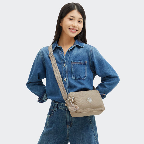 Kipling - Tracollina Abanu M Zip Glorious Beige Silver - KPKI5986 - GLORIOUS/BE/SIL