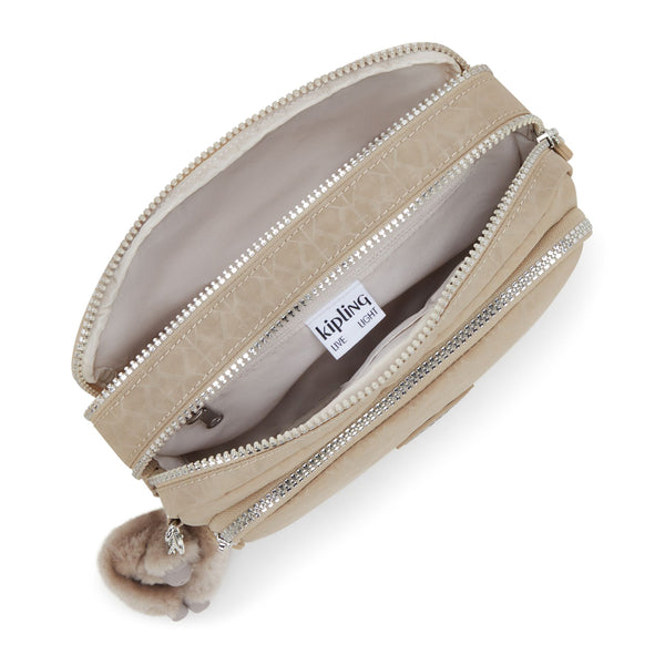 Kipling - Tracollina Abanu M Zip Glorious Beige Silver - KPKI5986 - GLORIOUS/BE/SIL