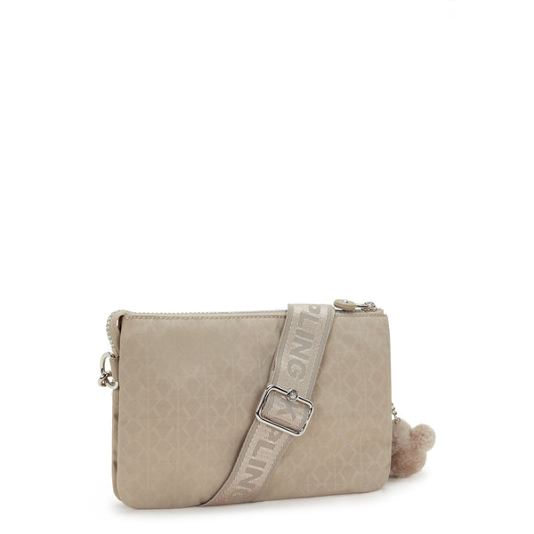 Kipling - Tracolla Riri Zip Glorious Beige Silver - KPKI4745 - GLORIOUS/BE/SIL