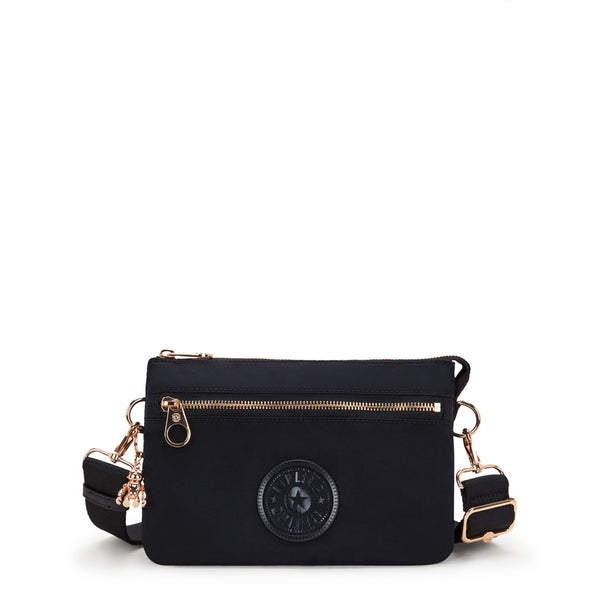 Kipling - Tracolla Riri Zip Black Rose Spice - KPKI3302 - BLCK/ROSE/SPICE