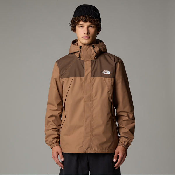 The North Face - Antora Latte Smokey Brown Jacket with hood - NF0A7QEY - LATTE-SMOKEY/BROWN