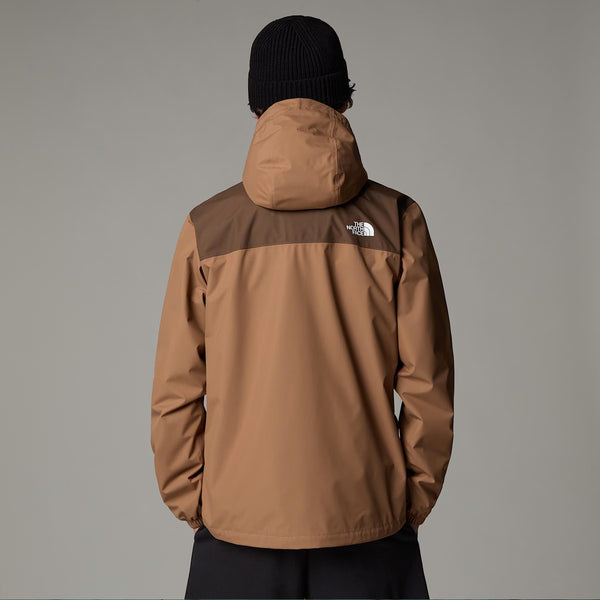 The North Face - Antora Latte Smokey Brown Jacket with hood - NF0A7QEY - LATTE-SMOKEY/BROWN