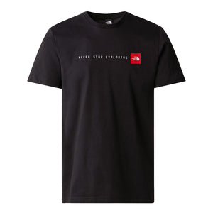 The North Face - Never Stop Exploring TNF Black T-Shirt - NF0A87NS - TNF/BLACK