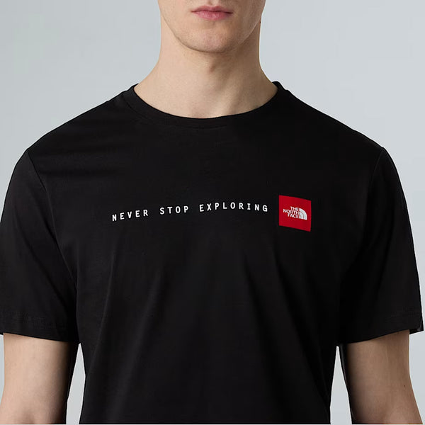 The North Face - Never Stop Exploring TNF Black T-Shirt - NF0A87NS - TNF/BLACK