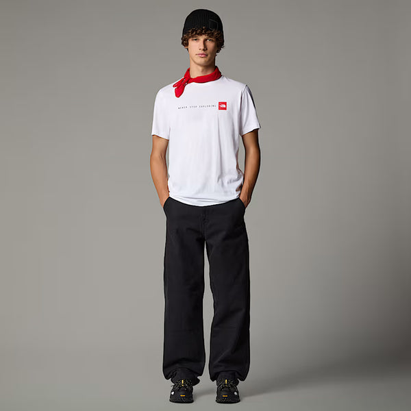 The North Face - Never Stop Exploring TNF White T-Shirt - NF0A87NS - TNF/WHITE