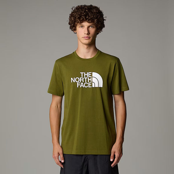 The North Face - Easy Forest Olive TNF White T-Shirt - NF0A8A6C - FOREST/OLIVE/TNF/WHITE
