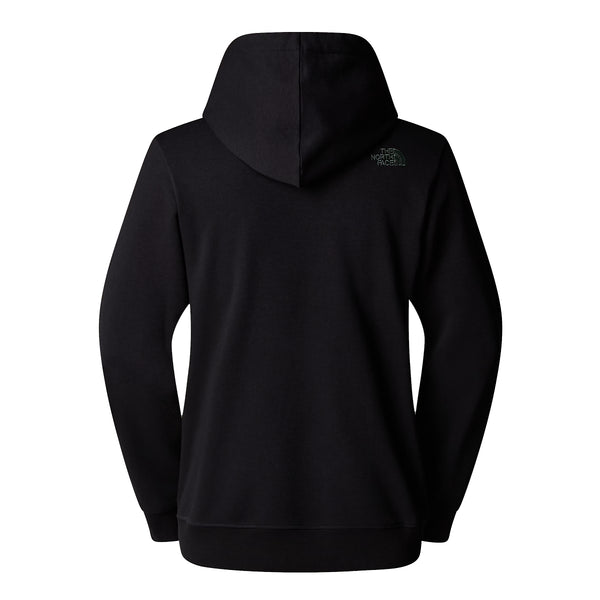 The North Face - Drew Peak TNF Black Duck Green Hoodie - NF0A8C1B - TNF/BLACK/DUCK/GREEN