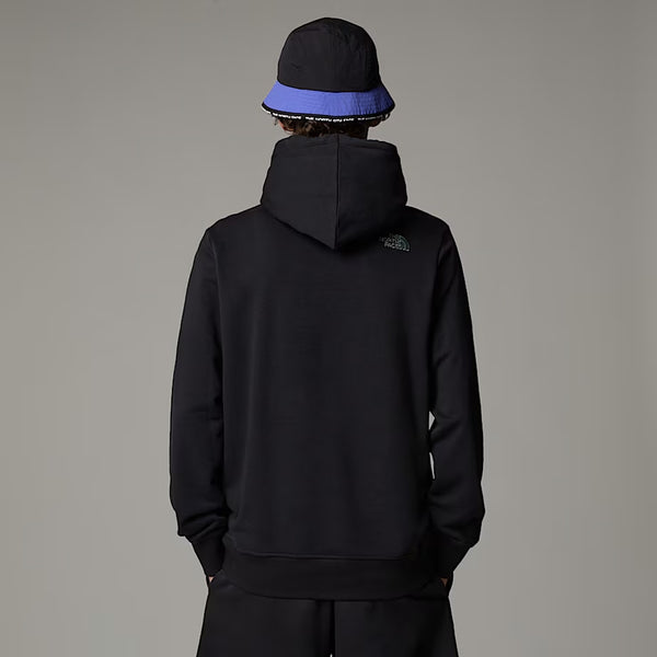 The North Face - Drew Peak TNF Black Duck Green Hoodie - NF0A8C1B - TNF/BLACK/DUCK/GREEN