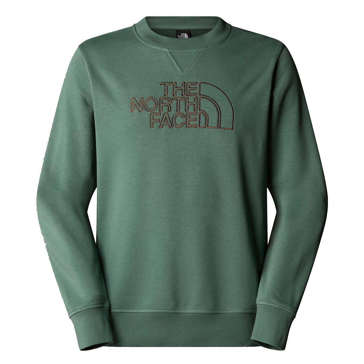 The North Face - Drew Peak Duck Green Latte Sweater - NF0A8C1C - DUCK/GREEN/LATTE