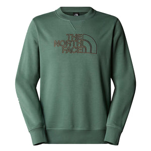 The North Face - Drew Peak Duck Green Latte Sweater - NF0A8C1C - DUCK/GREEN/LATTE